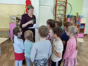 Воспитанники детского сада №2 отправились в путешествие по сказкам